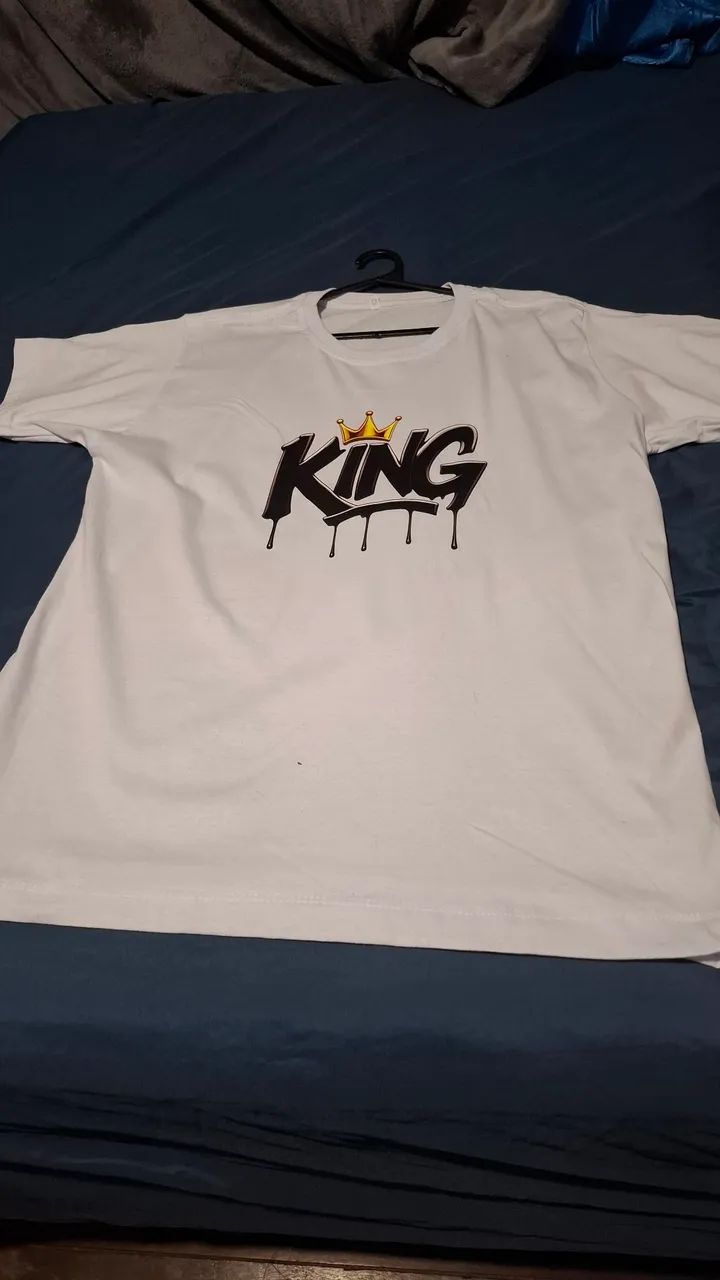 Camisa estampa King - Foto 2