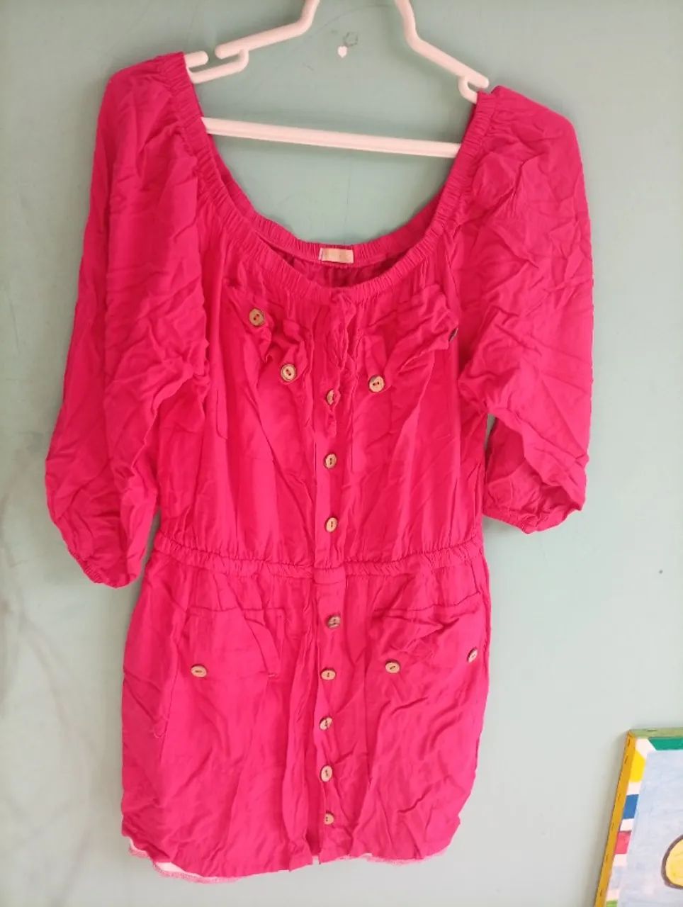 Vestido soltinho Rosa  - Foto 4