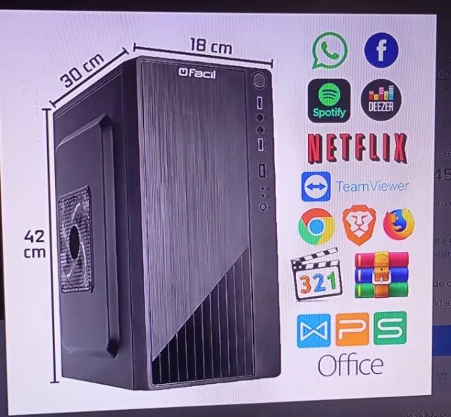 computador desktop novo 