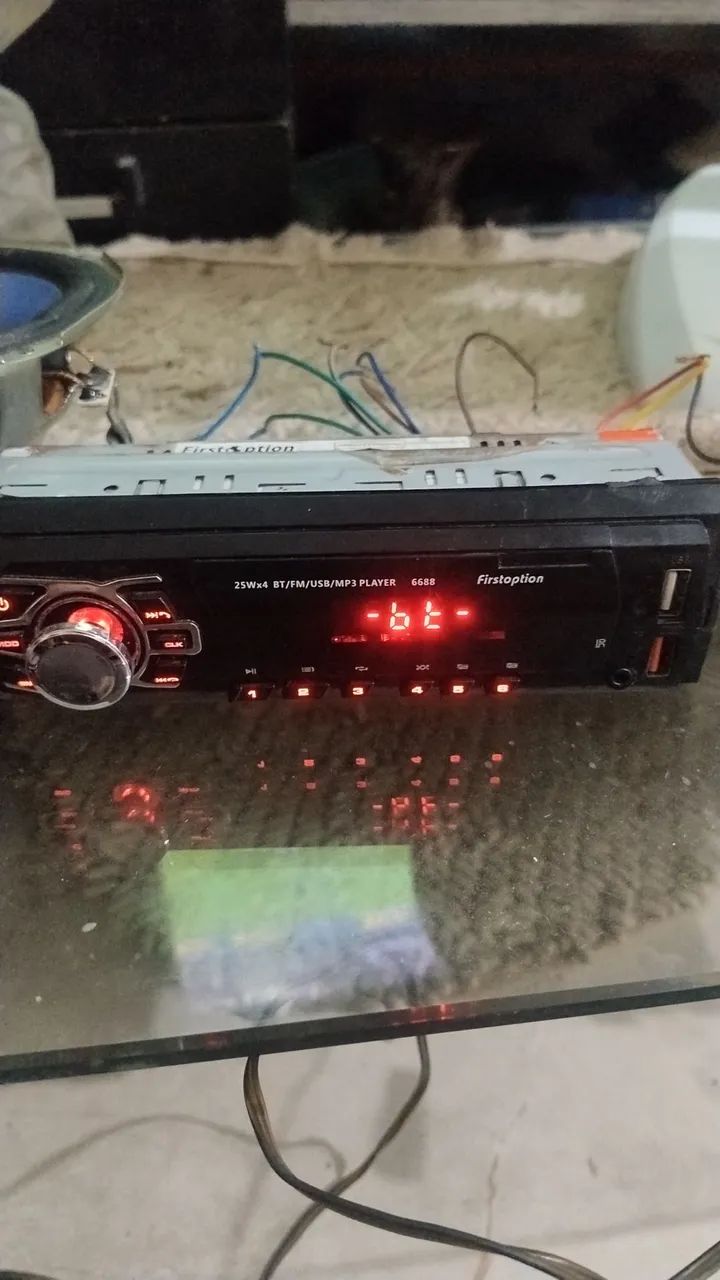 RÁDIO DE CARRO BLUETOOTH 