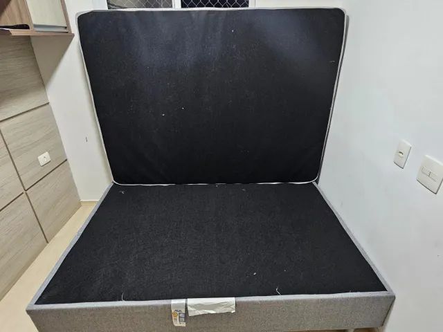 Cama com Colchão - Apenas 6 Meses de Uso (Desapego Mudança) - Foto 2