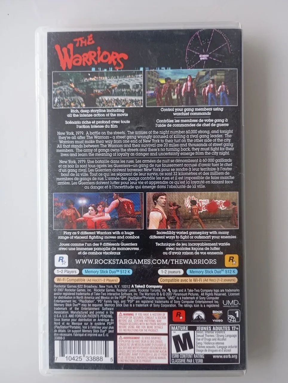 The Warriors - Jogo PSP - Foto 2