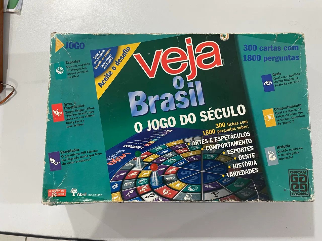 Brinquedo: Veja o Brasil - Tabuleiro 