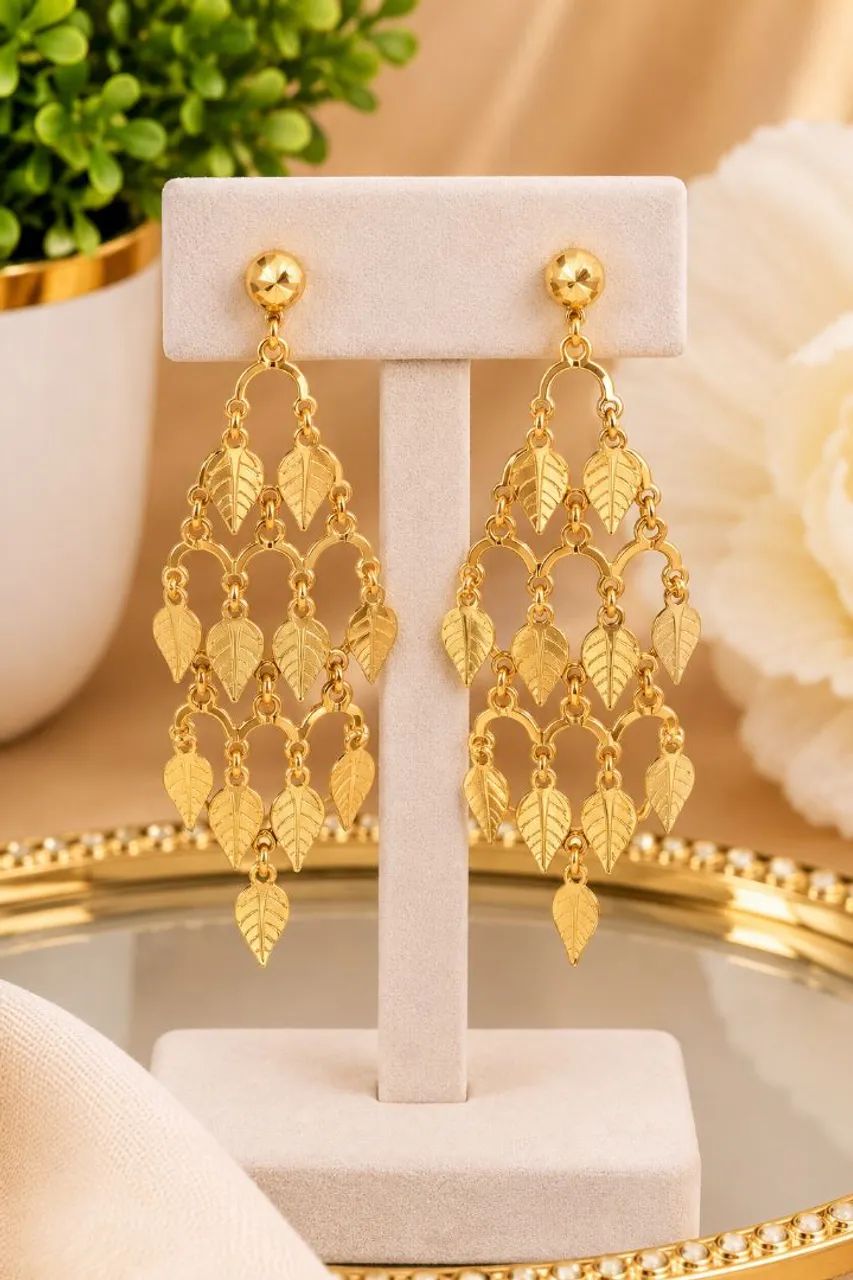 Semijóias brincos banhados a ouro 18k e prata 925 - Foto 4