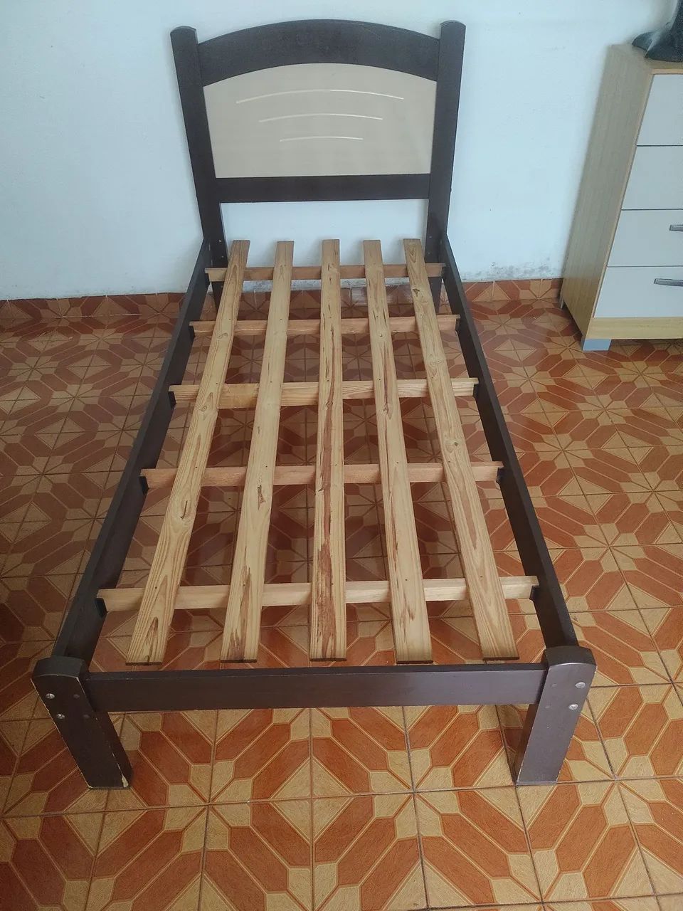 Cama Solteiro Infantil MDF + Brinde Edredom Carros - Apenas 129,<br> - Foto 5