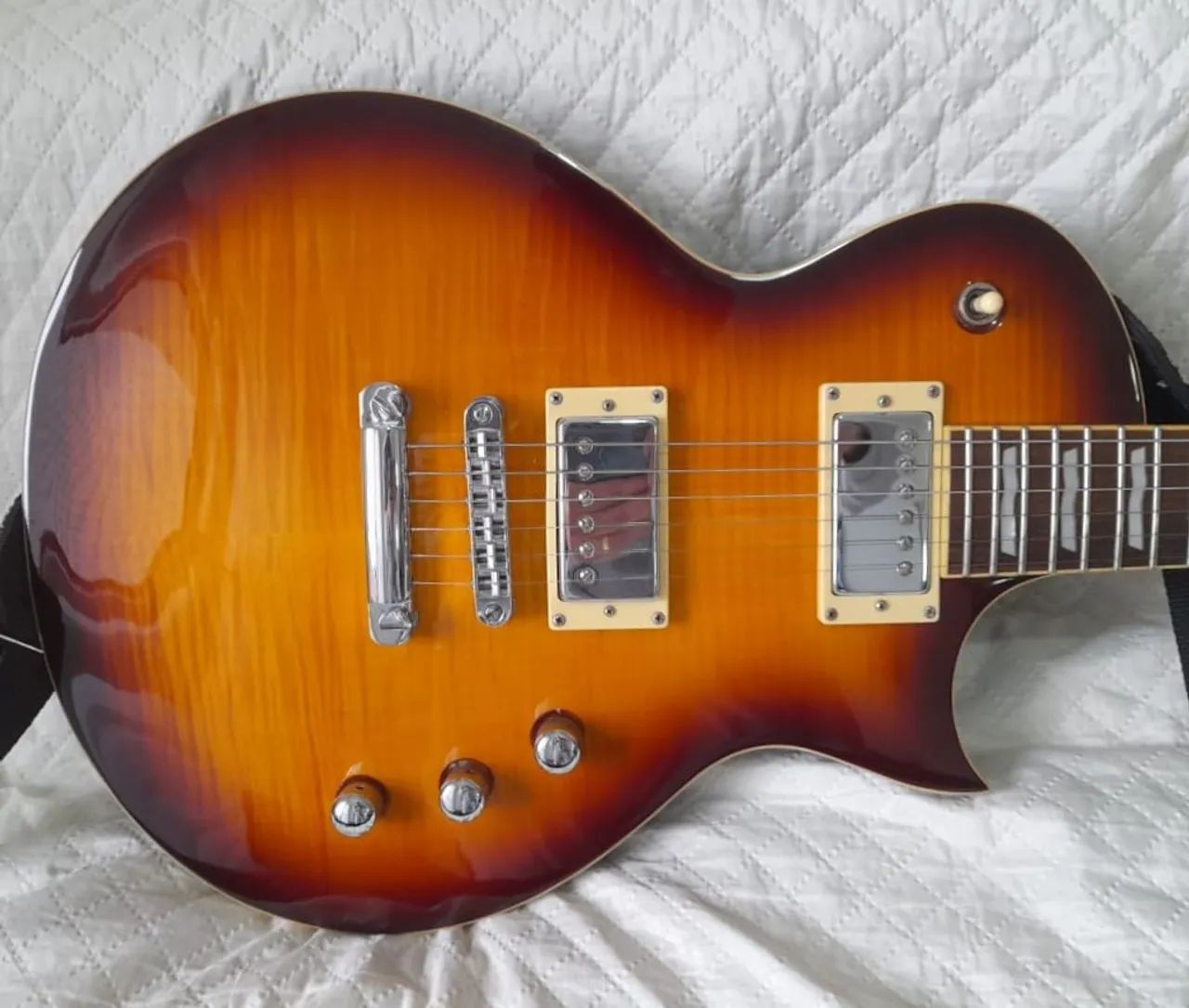 LTD EC-401VF Eclipse Vintage Flame Les Paul com Seymour Duncan JB / 59