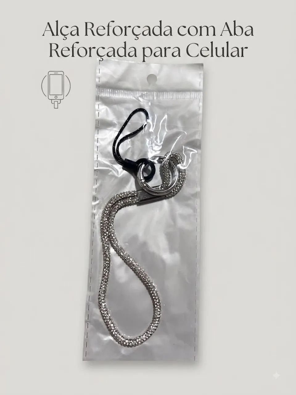 ALÇAS DE CELULAR COM ALBA REFORÇADA  - Foto 2