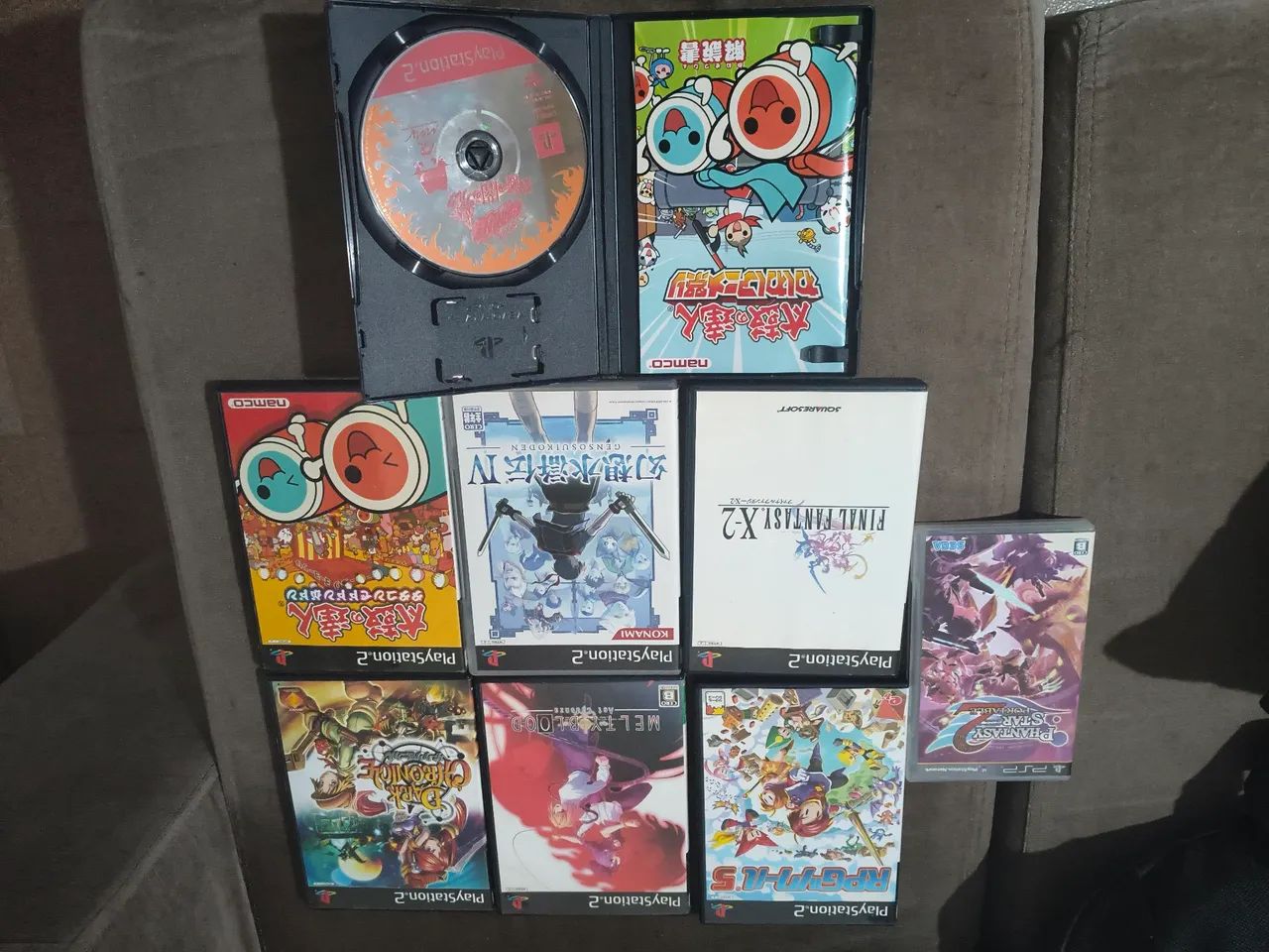 Coleção de Jogos PS2/PSP Originais Japoneses - Jogos de Vídeo Game