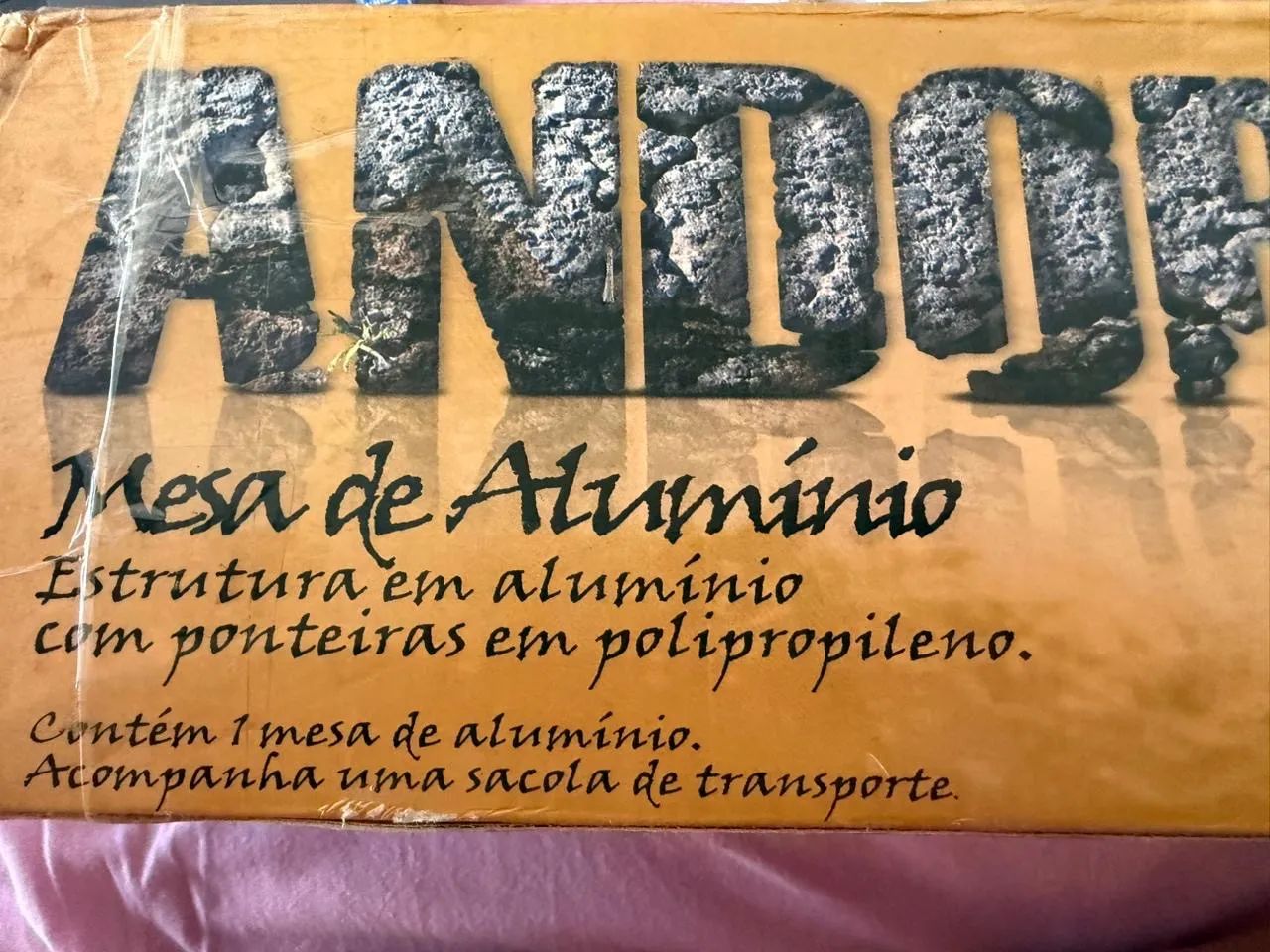 Mesa Camping Desmontável- Nova