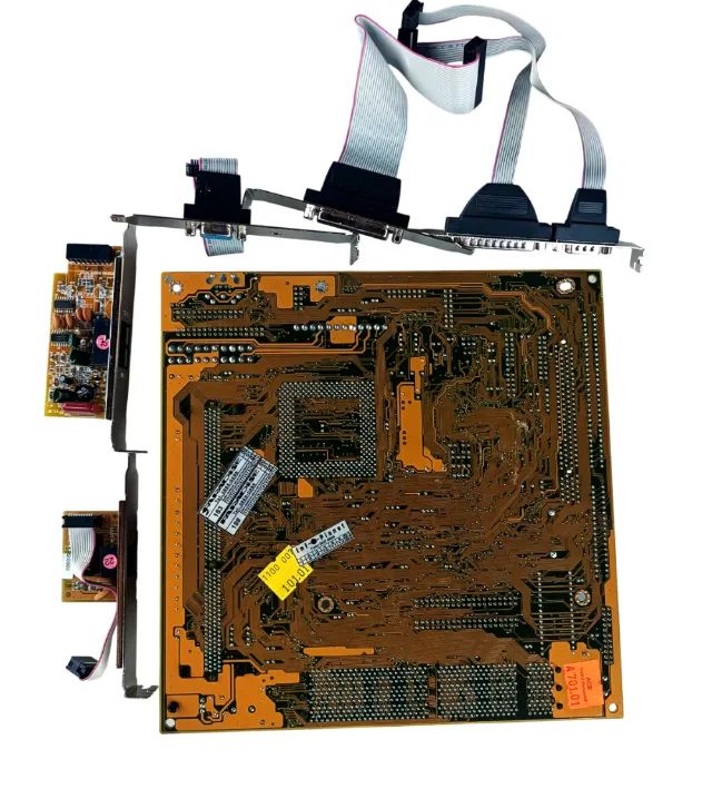 MOTHER BOARD PLACA MÃE XCELL 2000 NOVA COM CABOS MB30 - Foto 2