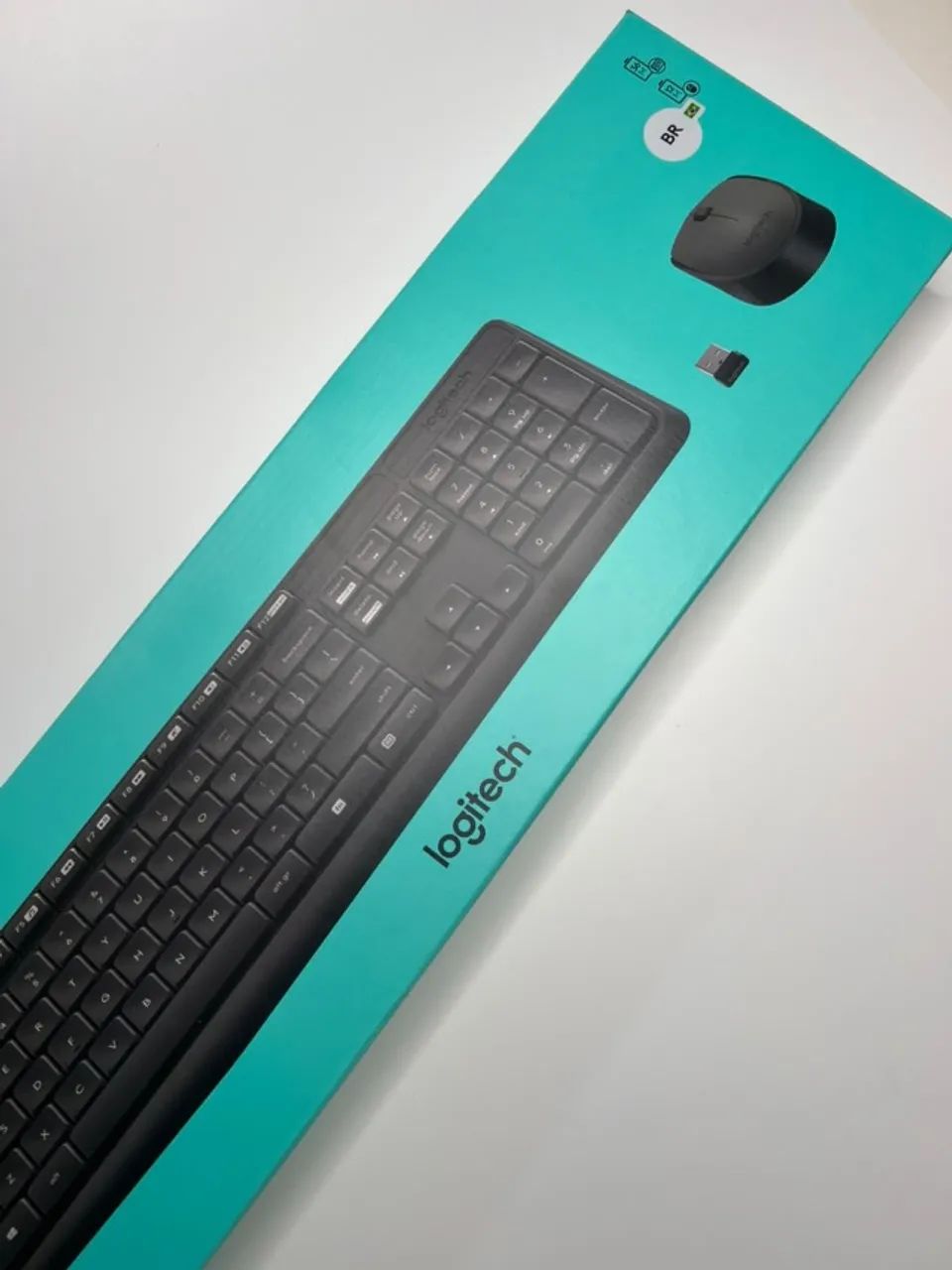 KIT MOUSE + TECLADO LONGITECH MK235  - Foto 4