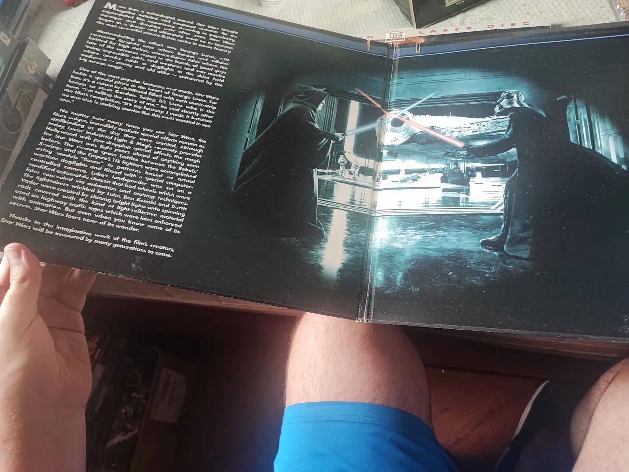 Laser disc Star Wars uma nova esperança  - Foto 3