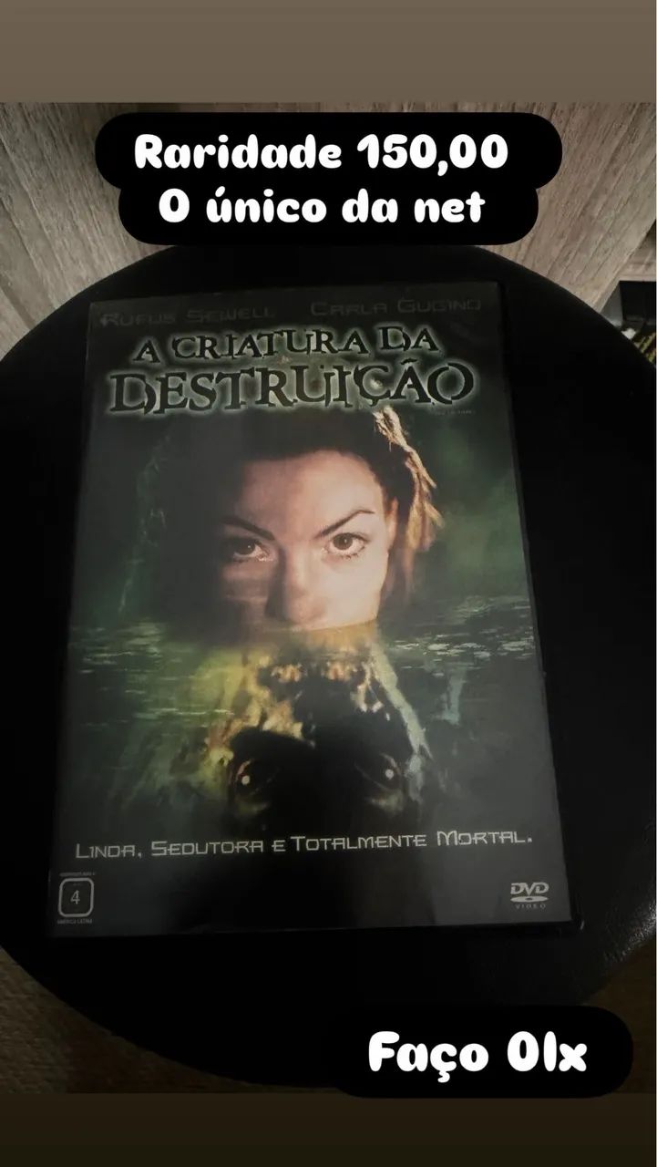 DVD criatura da destruição 