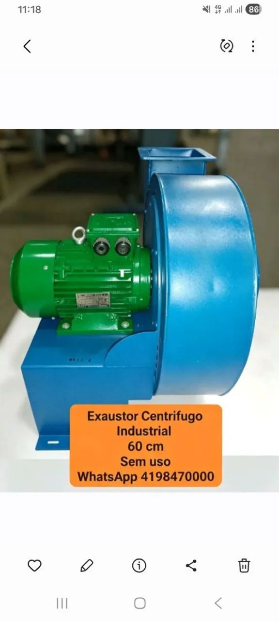Exaustor Centrifugo  - Foto 2