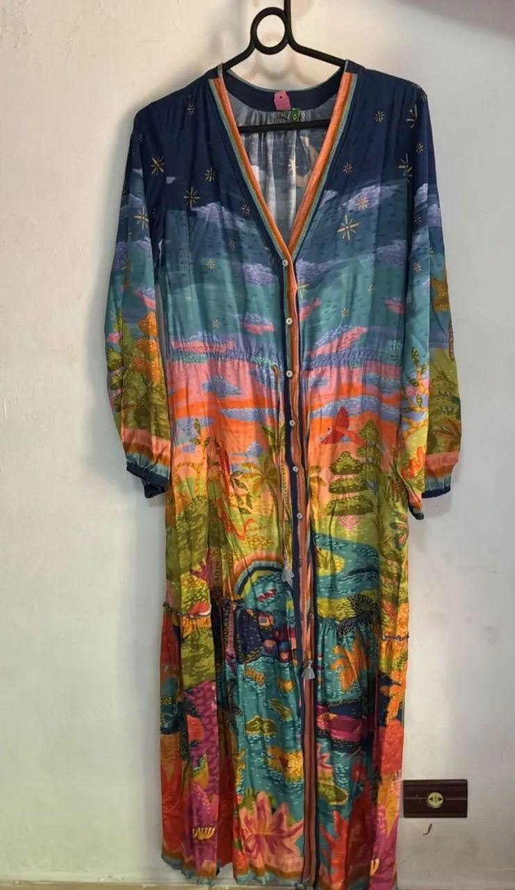 Vestido Farm sonho Amazônia p
