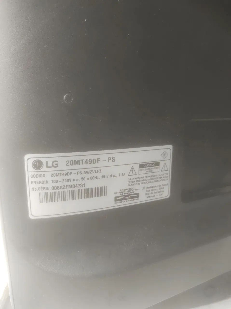 TV monitor LG 20 polegadas  - Foto 3