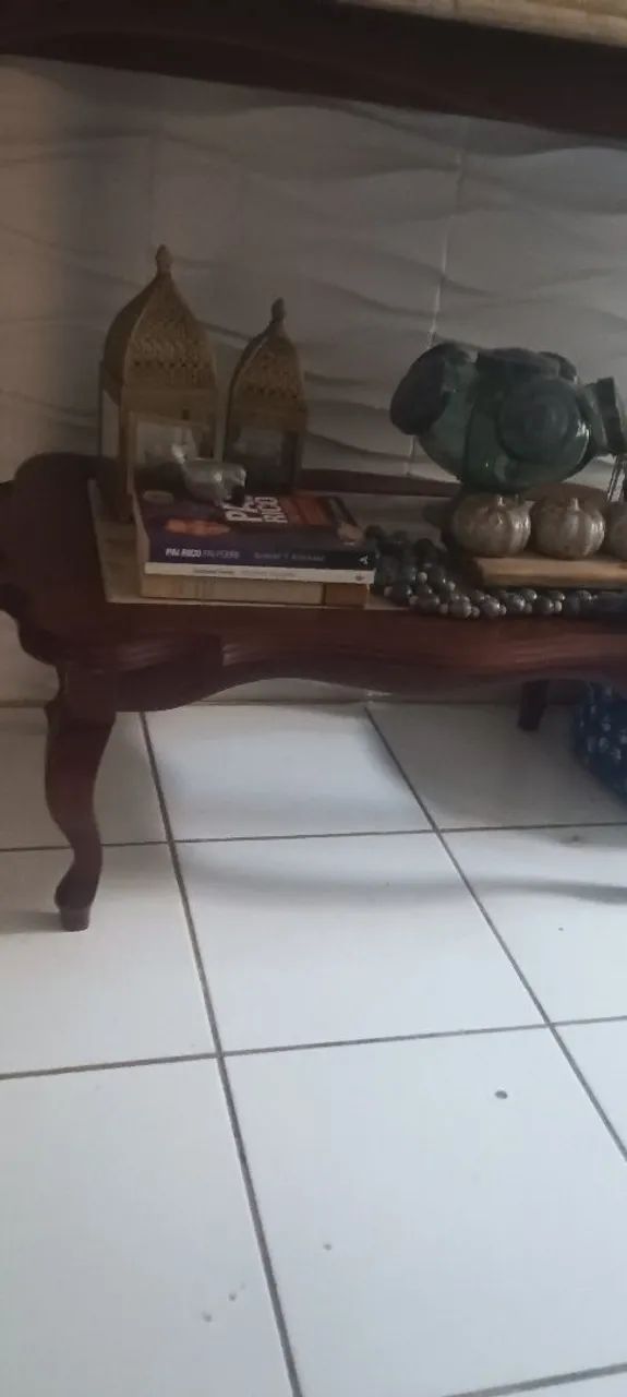 Mesa de centro com mármore - Foto 2