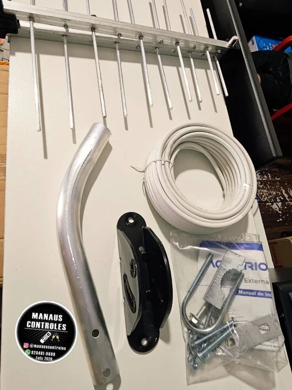 Antena externa para tvs log  - Foto 2