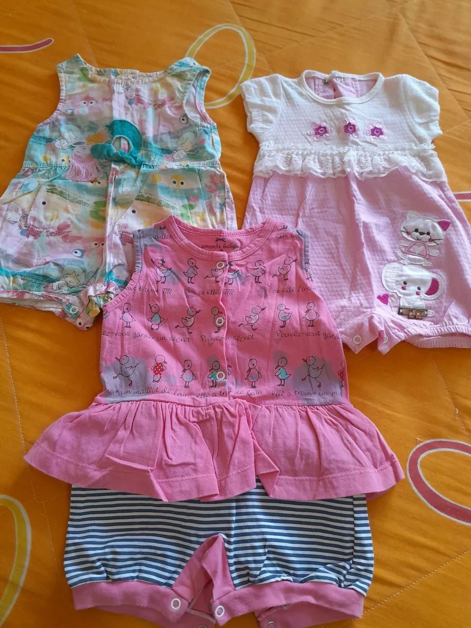 Lote romper bebê menina - Foto 2