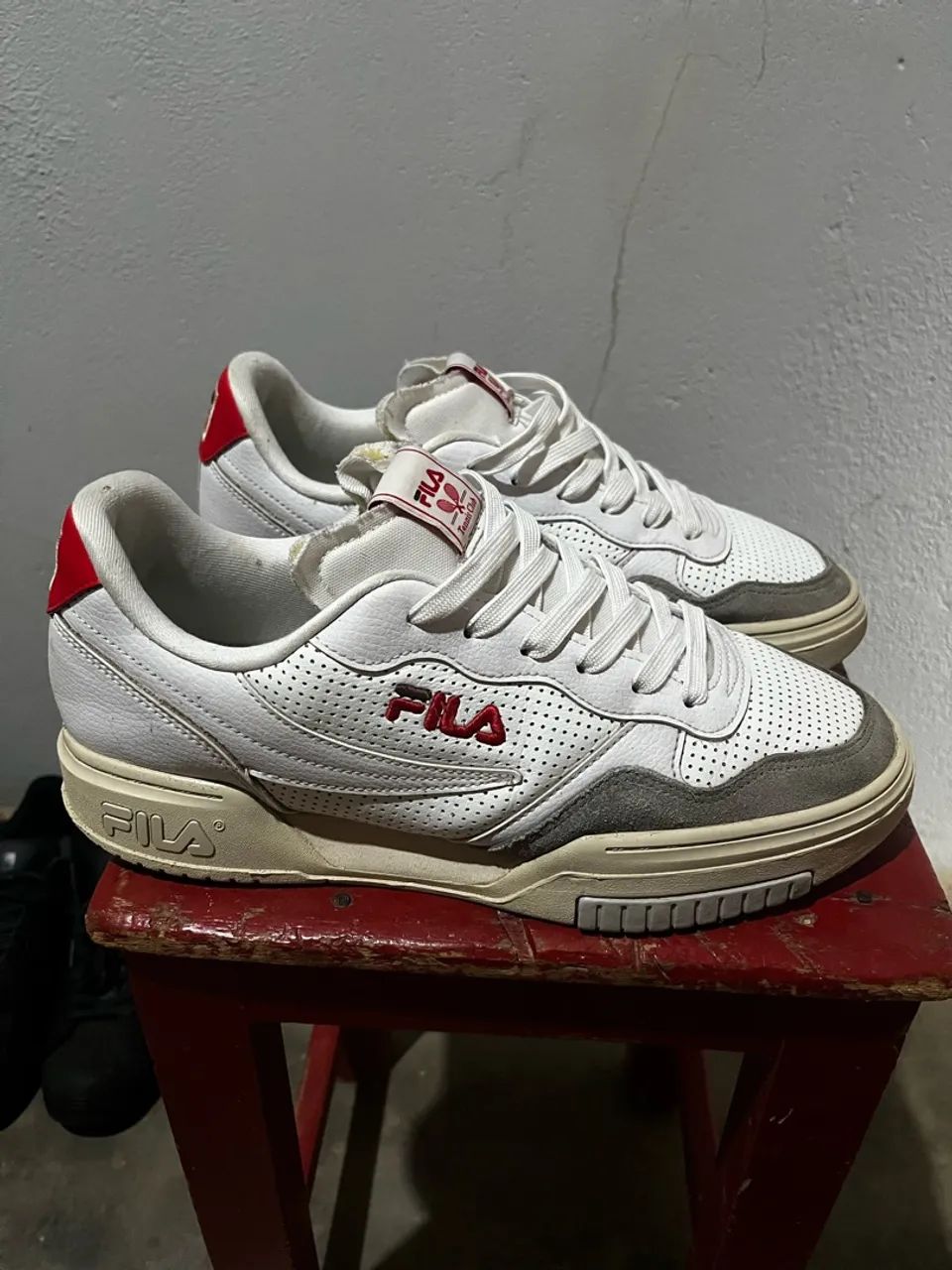 Tênis Fila Branco 41 - Foto 2