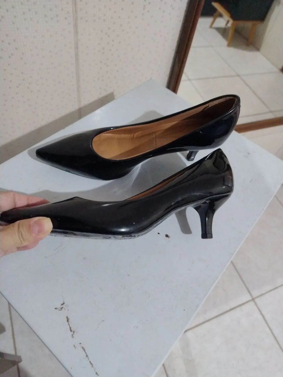 Scarpin e sandália usados  - Foto 4