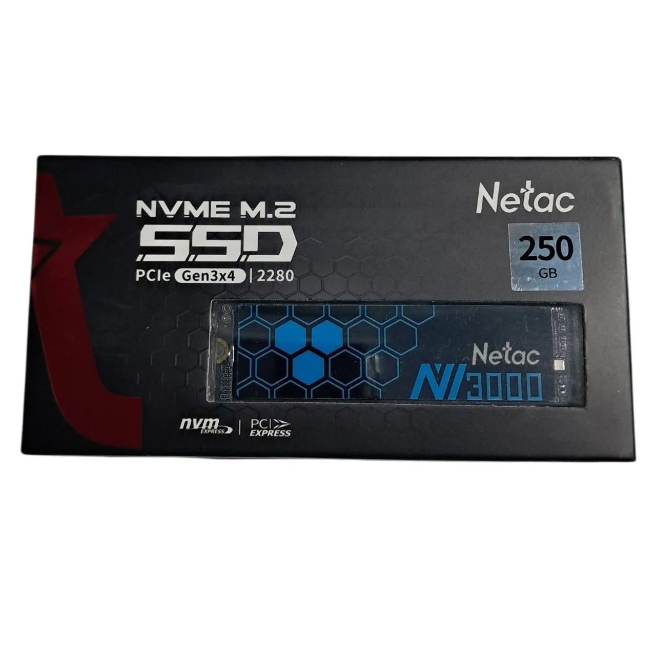 Ssd m2 NVMe 250gb PCIe 2280 Netac - Foto 2