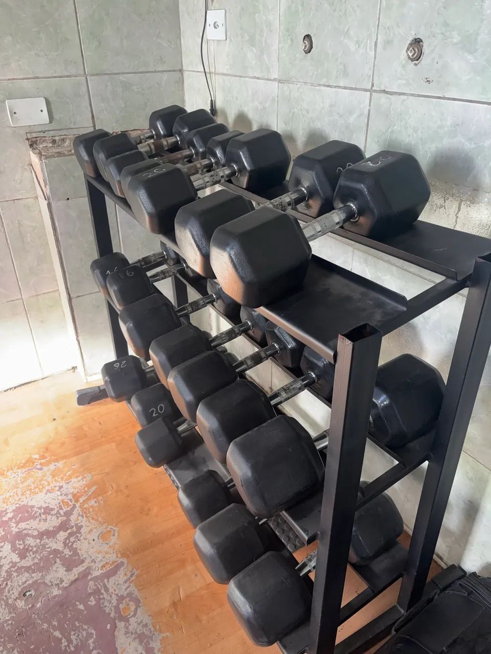 Dumbell excelente estado - Kit 12 a 30 kg