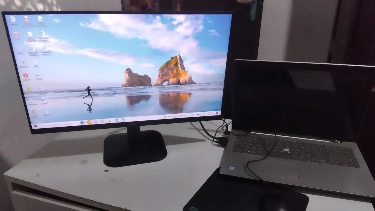 Notebook + monitor  - Foto 3