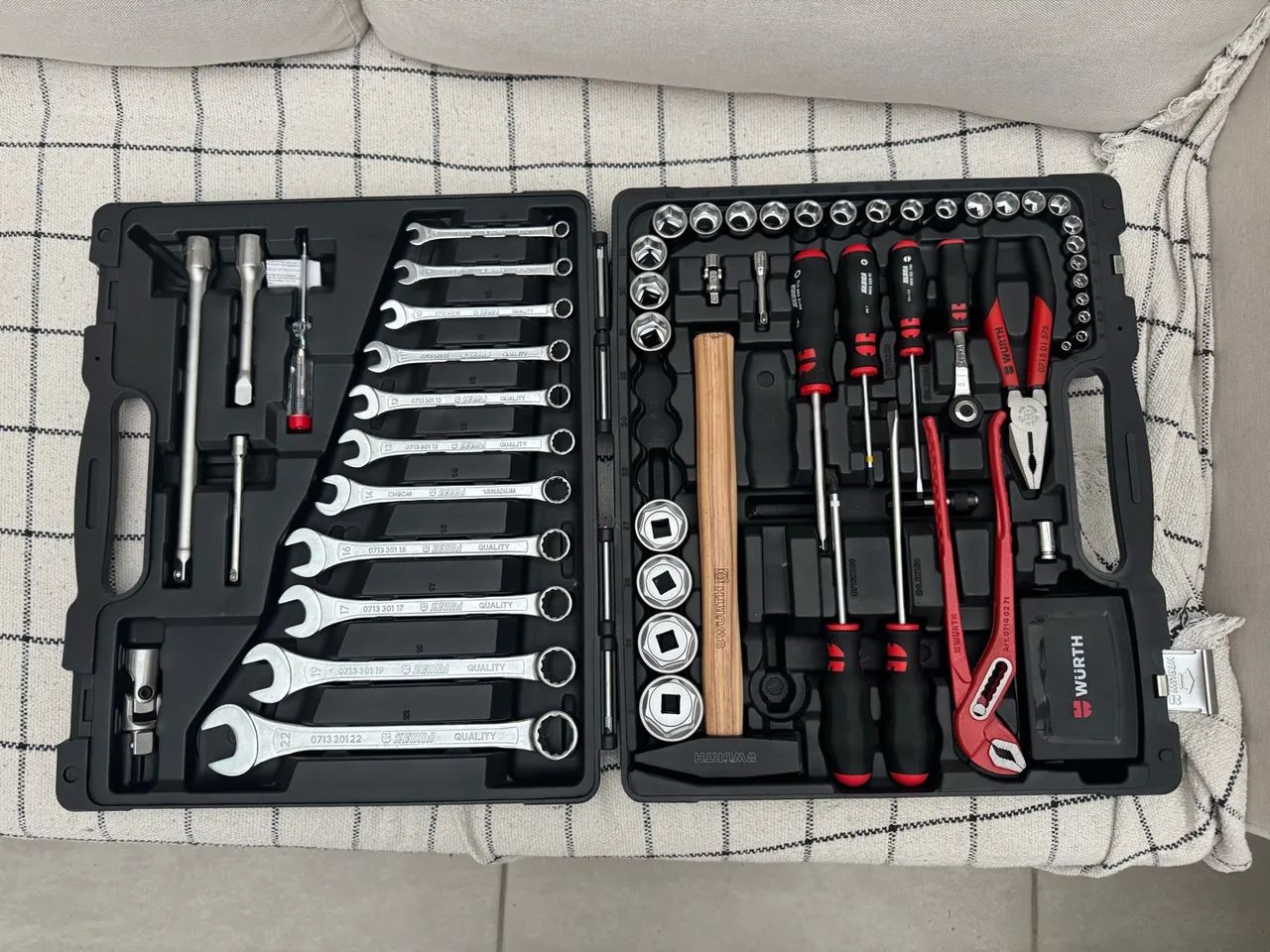 Caixa Ferramentas Manuais Wurth Zebra PRO 96pcs - 4 - Ferramentas