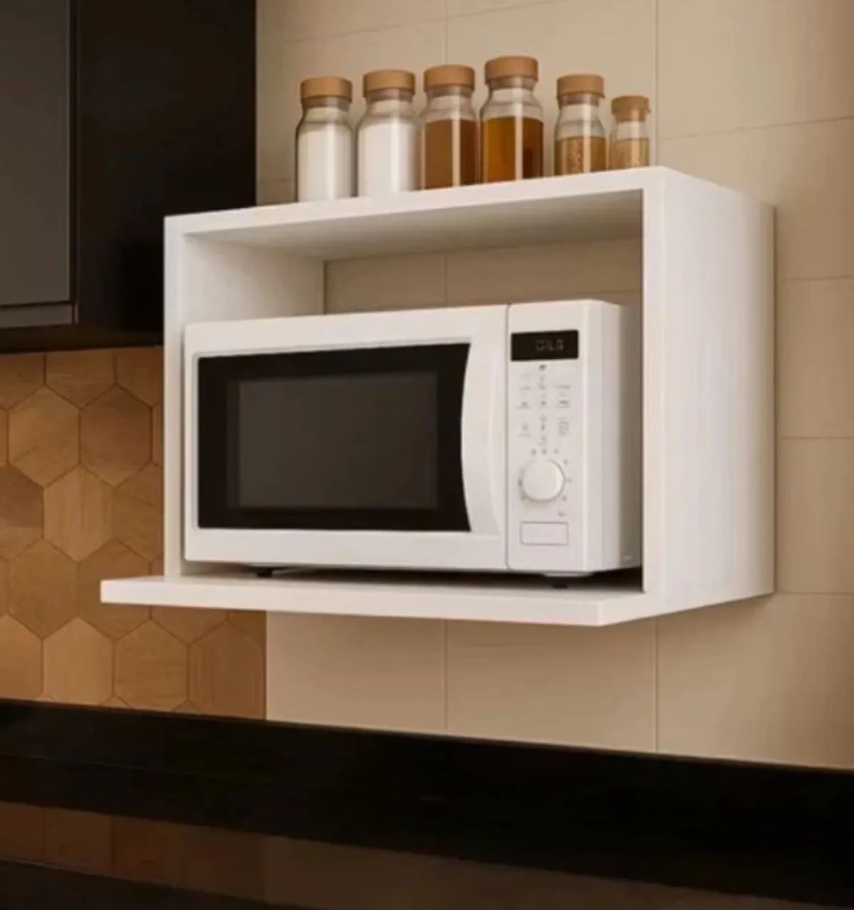 Suporte de micro-ondas novo mdf  - Foto 3