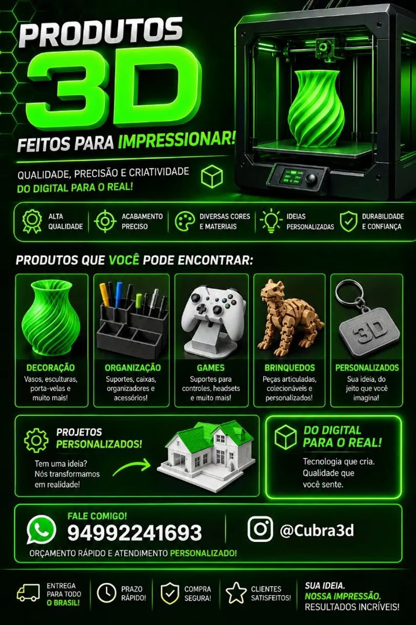 Impressões 3D - Foto 2