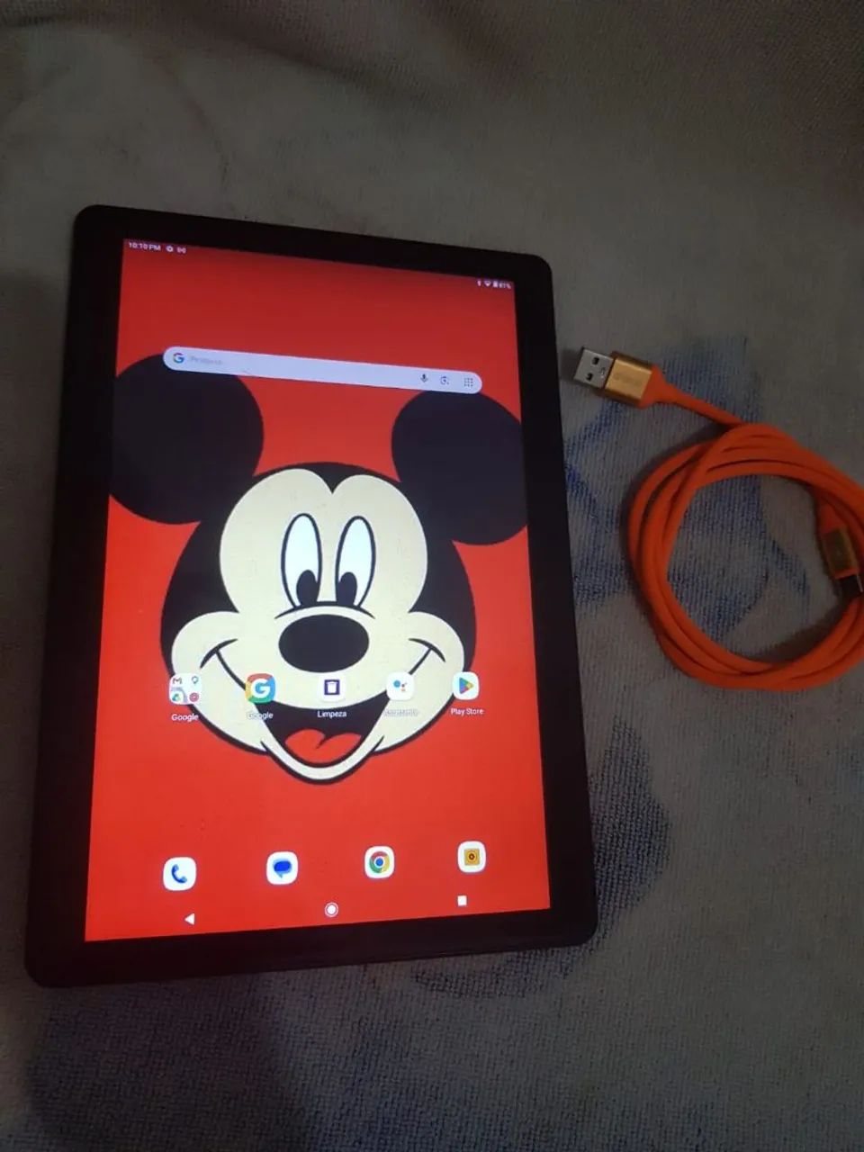 Tablet grandão + cabo top 32 gbs - Foto 4