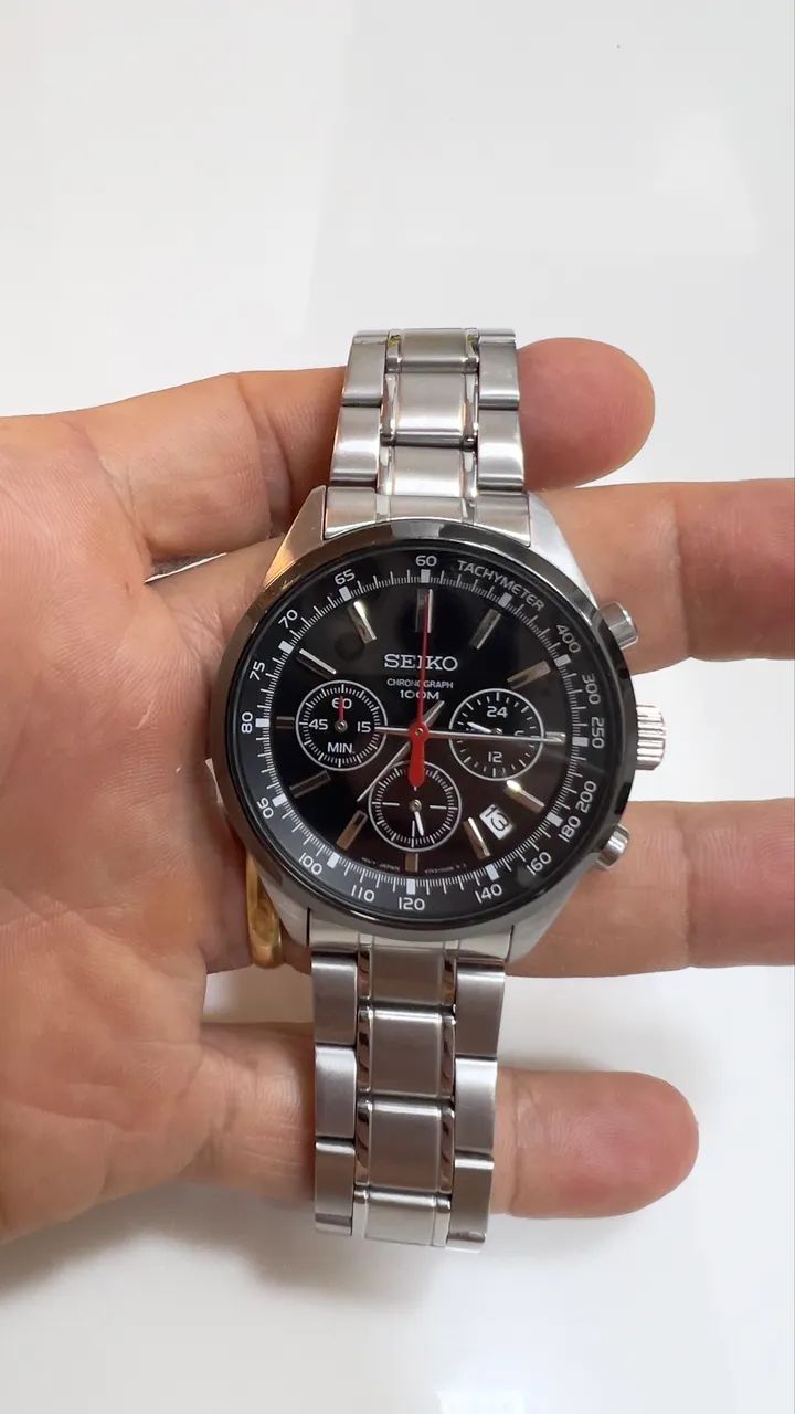 Relógio Seiko Quartzo 100M  - Caixa 42mm