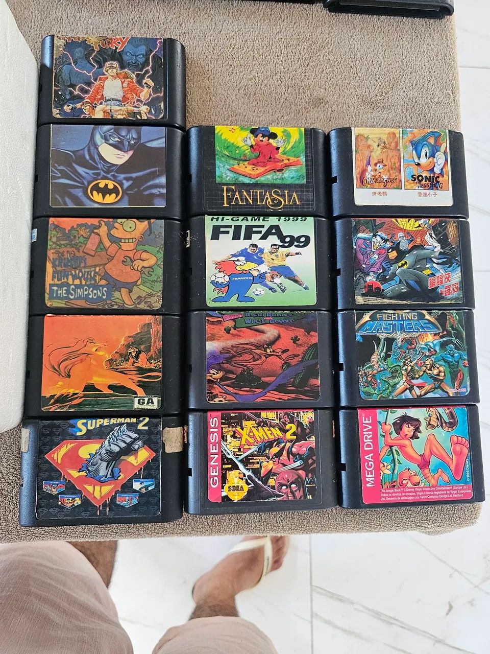 Mega Drive mais jogos  - Foto 4