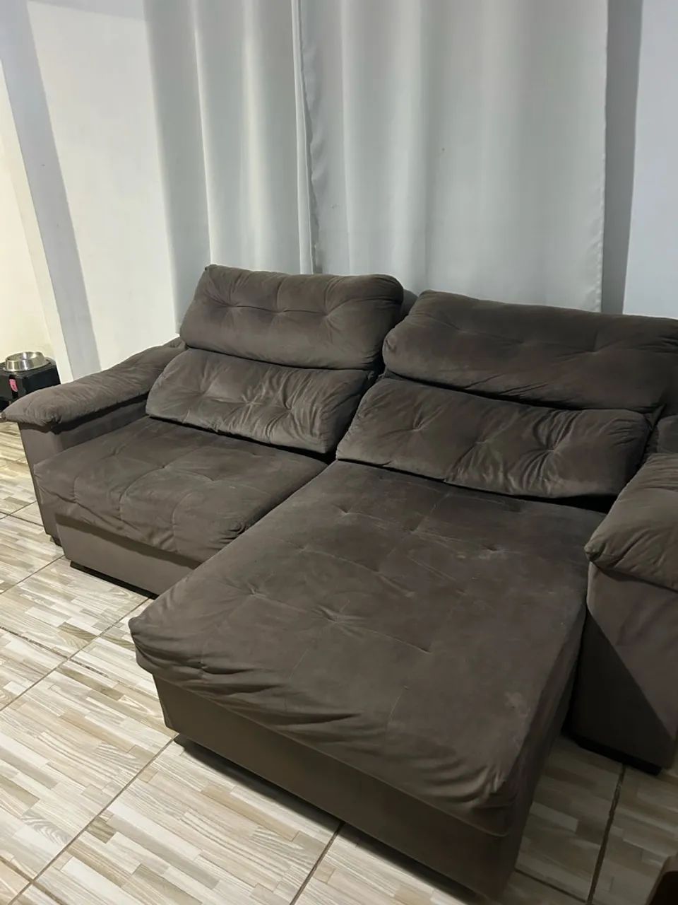 Vende-se sofá retrátil e reclinável  - Foto 3