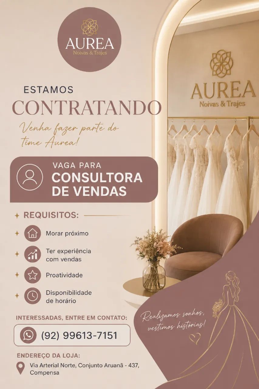 Consultora de vendas 