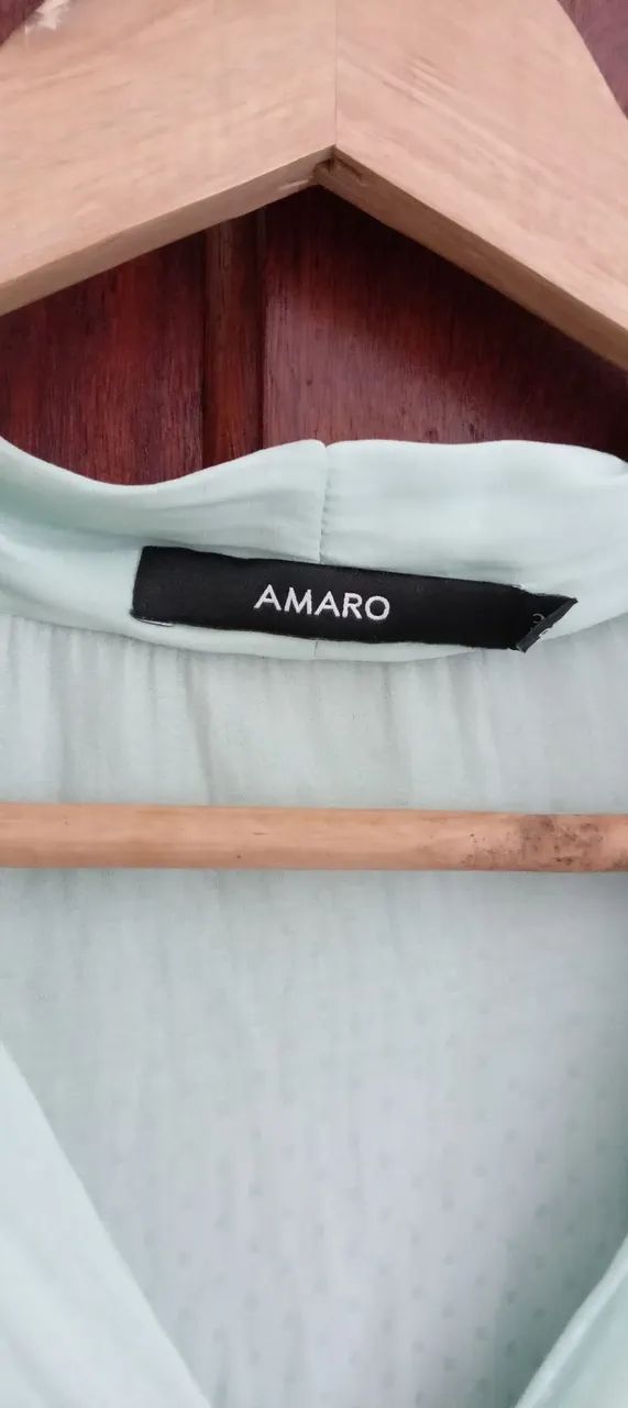 Camisa em cetim AMARO - Foto 2