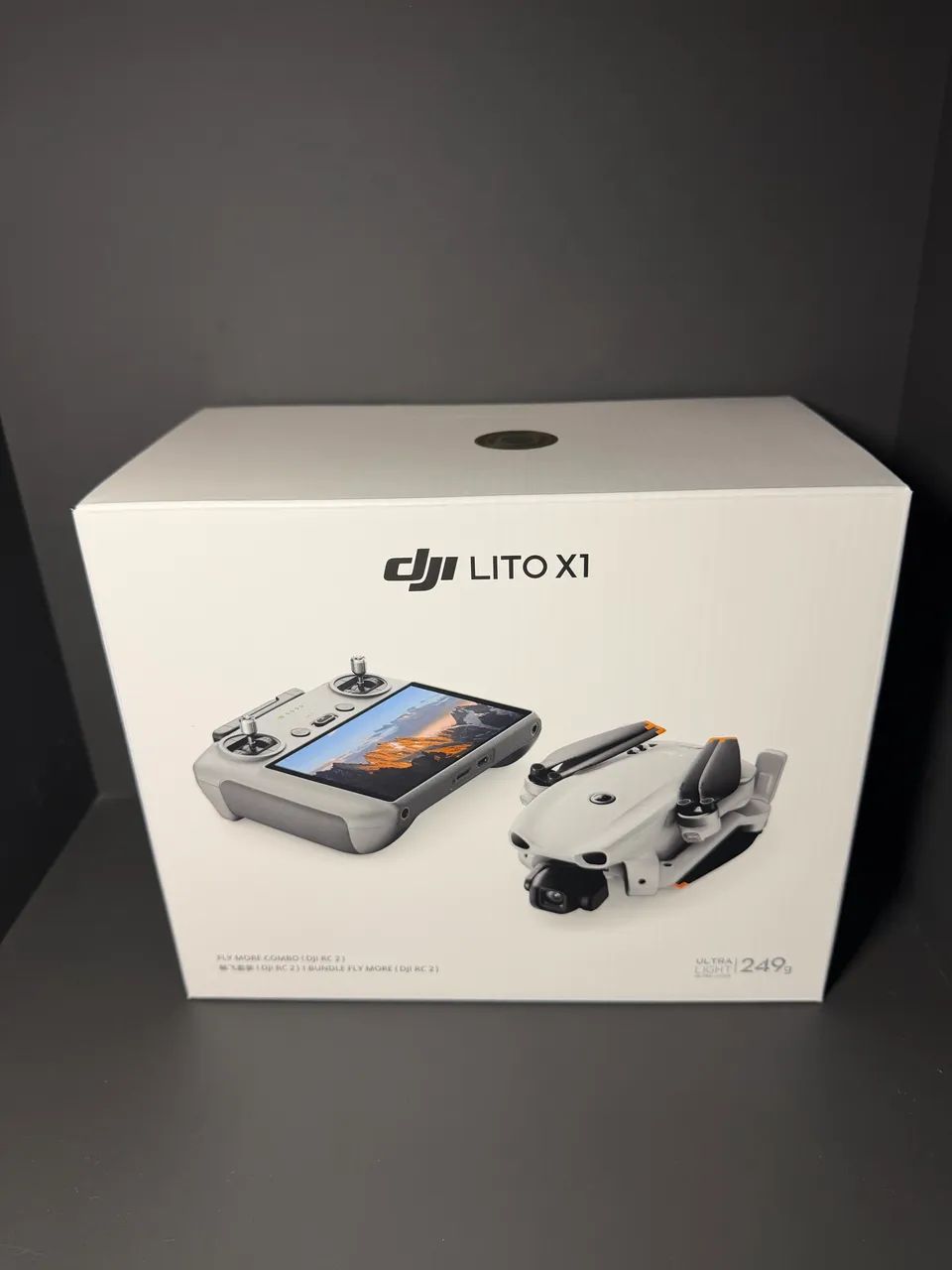 Drone Lito X1 combo Flymore com controle tela RC2 ANATEL BR  - lacrado.  - Foto 5