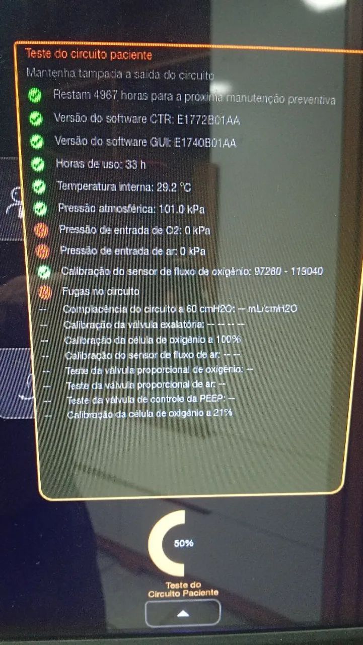 Ventilador mecânico leistung modelo luft 5 semi novo com apenas 40 horas de uso - Foto 5