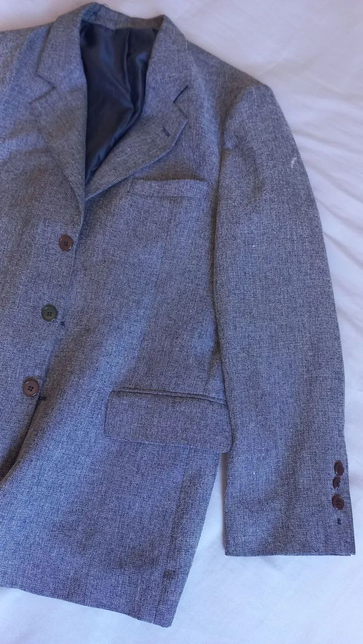 BLAZER CINZA ESTILOSO - Foto 2
