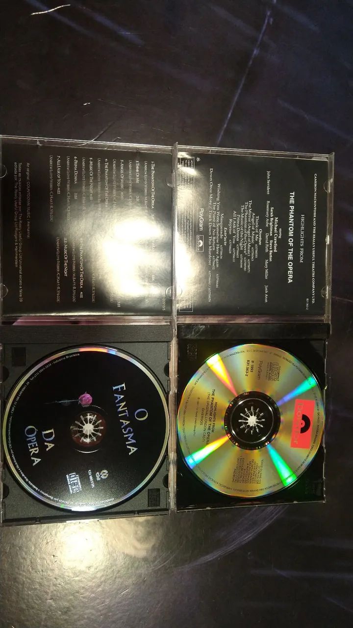 Dvds e Cds O Fantasma da Opera . - Foto 3