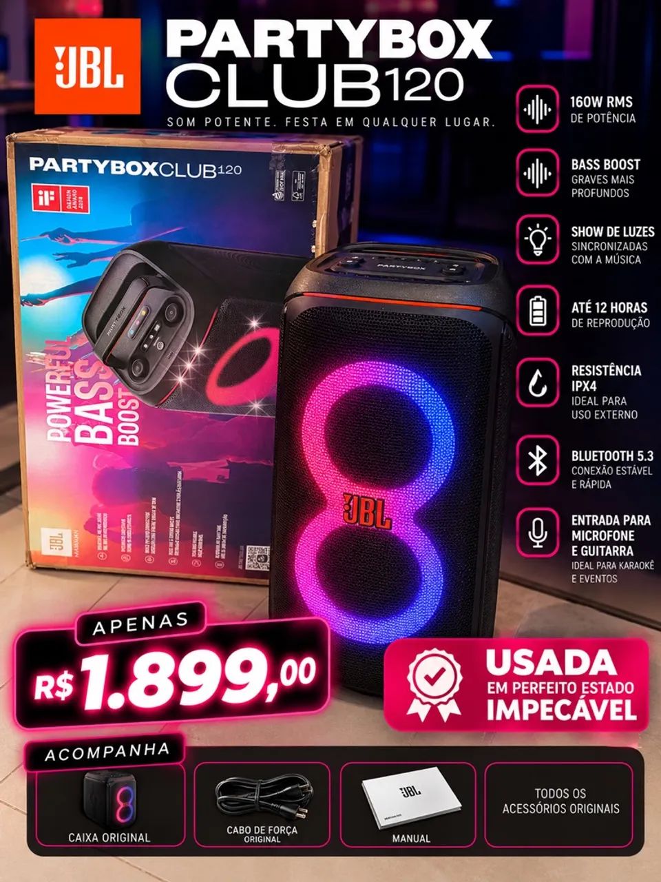 PARTYBOX club 120