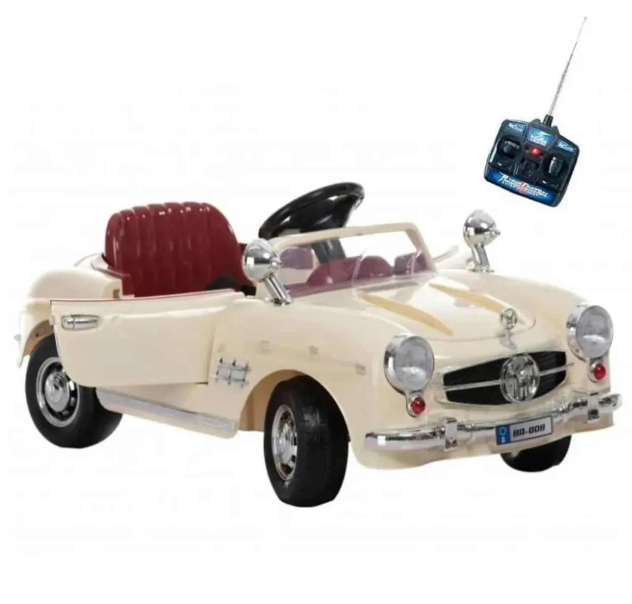 Carro Elétrico vintage bege - Foto 3