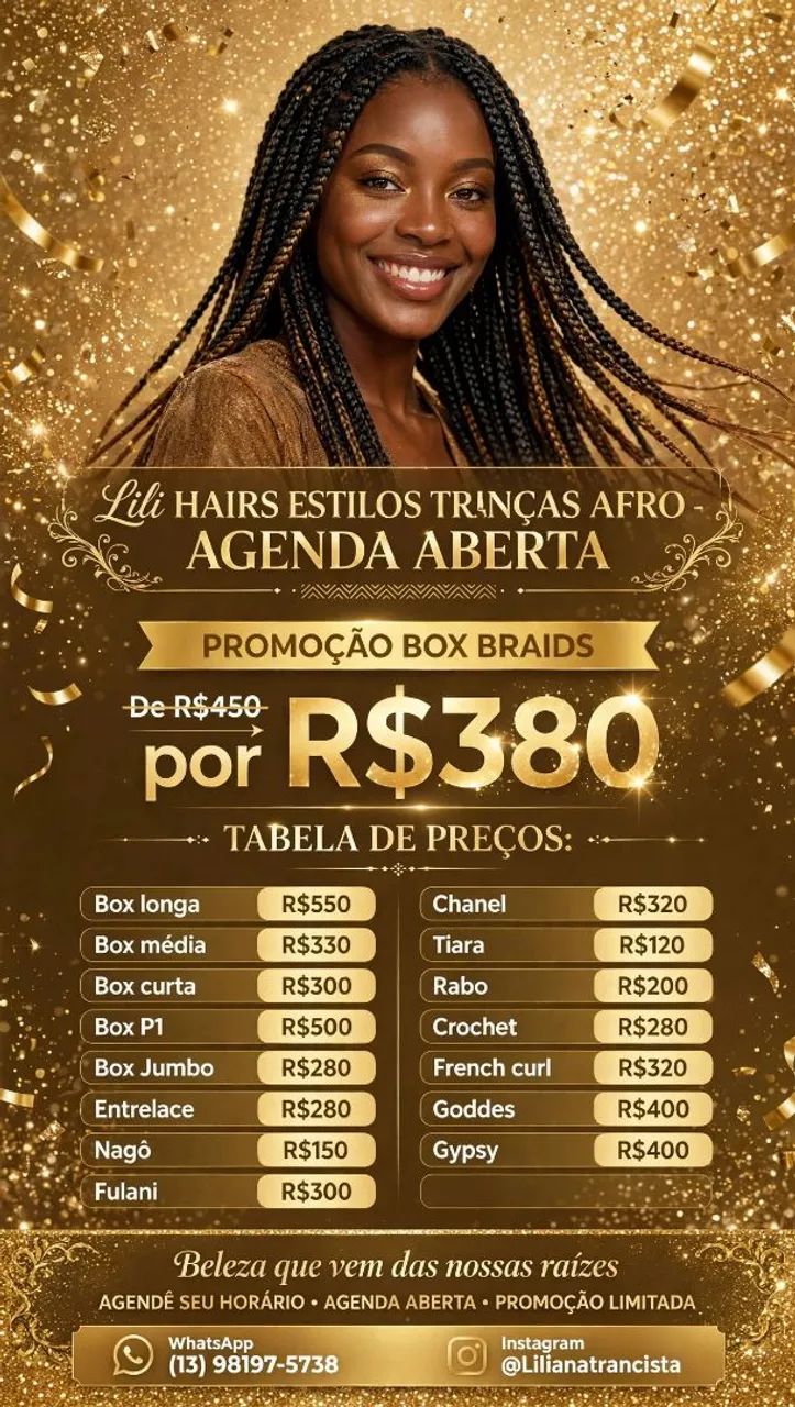 Lili tranças 