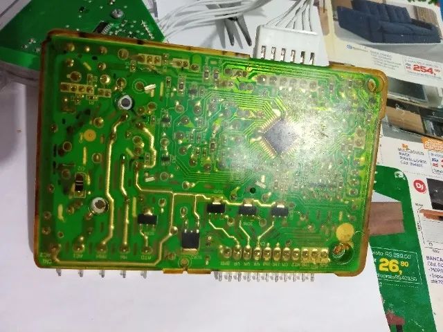 Placa De Potência E Placa Interface Lavadora Electrolux Lte12 - Foto 5