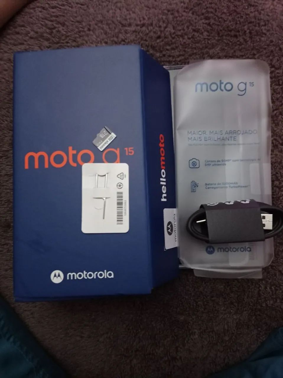 Celular MotoG15 .. 256GB.. ULTRA RÁPIDO  - Foto 3