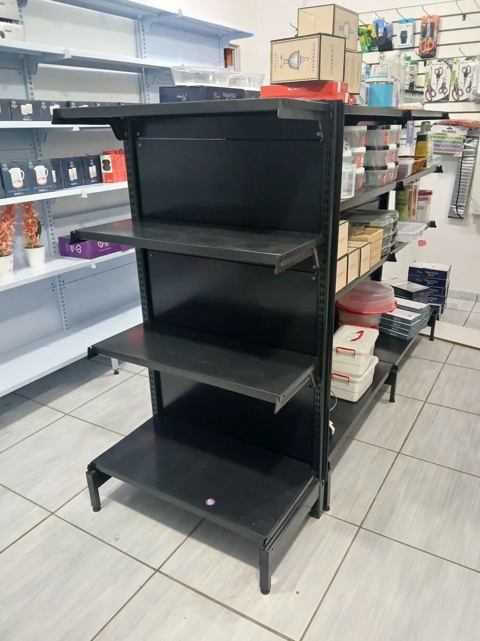 Prateleira Gondola de Centro Loja ou Comércio 