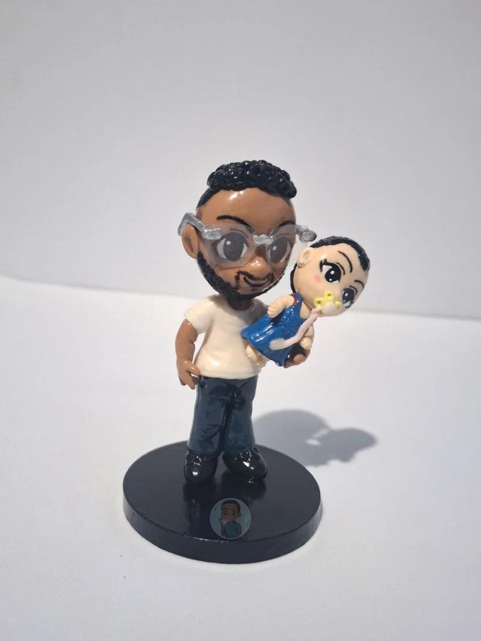 Personalizado em biscuit para dia dos pais aceito encomendas - Foto 3