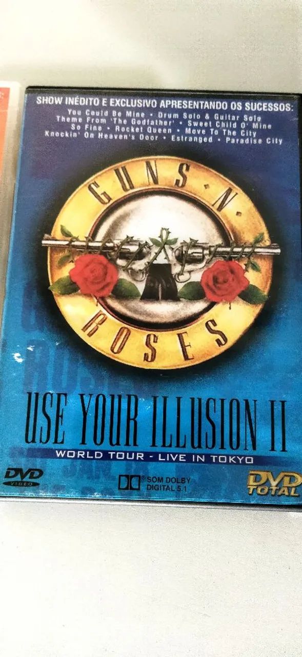 DVD Guns N' Roses Use Your Illusion 1&2 - Foto 2