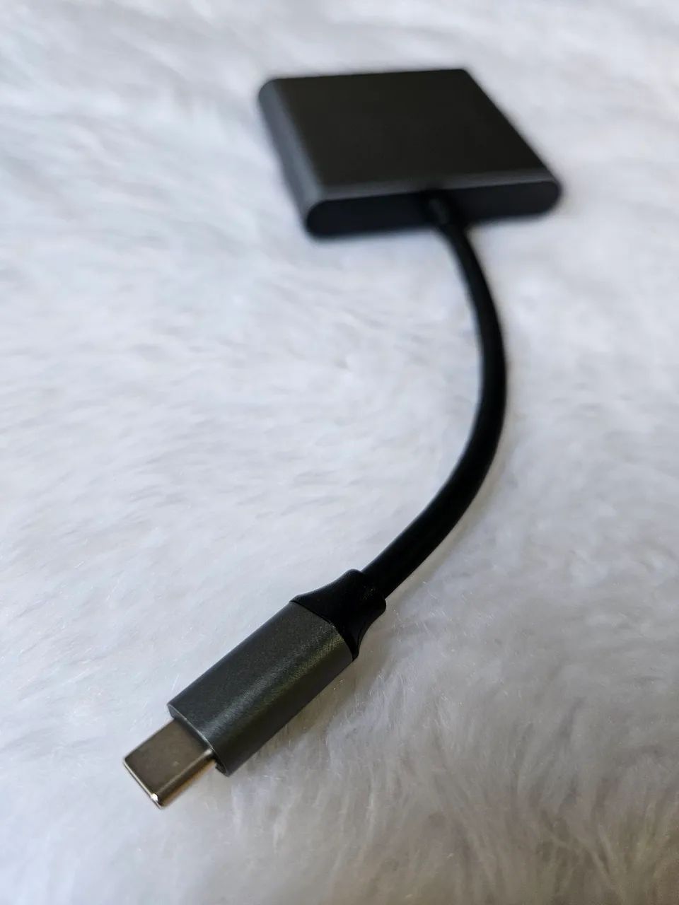 Adaptador Conversor Usb 3.0 Tipo C Para Hdmi 4k 3 Em 1 - Foto 3